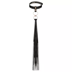 Rosy Gold - Halsband und Peitsche (schwarz)