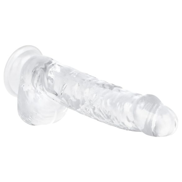 EasyToys - Hoden Dildo - 13,5cm (transparent)