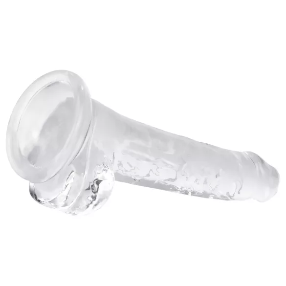 EasyToys - Hoden-Dildo - 17cm (transparent)