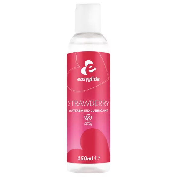 EasyGlide - Erdbeer-Gleitgel auf Wasserbasis (150 ml)