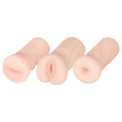FWB - Iris Clark realistische Masturbator-Set (natur)