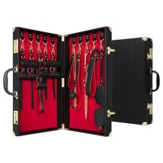 Schlafzimmer-Fantasien - 13-teiliges BDSM-Set (schwarz)