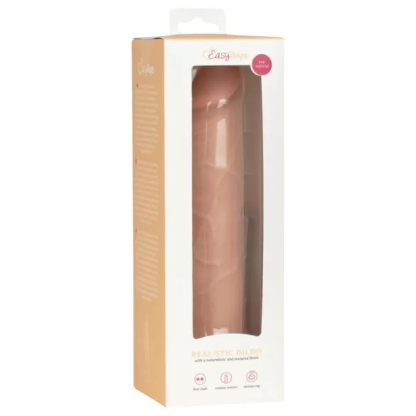 EasyToys - realistisch wirkender Dildo - 17,5 cm (naturfarben)