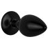 /Easytoys Anal Kollektion - Anal Plug mit Stein - S (Schwarz)