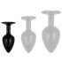 /Easytoys Anal Kollektion - Anal Plug mit Stein - S (Schwarz)