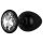 Easytoys Anal Collection - Anal Plug mit Schmuckstein - L (Schwarz)