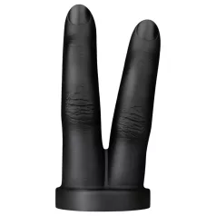 BUTTR Victory - Doppel-Finger Anal-Dildo (schwarz)