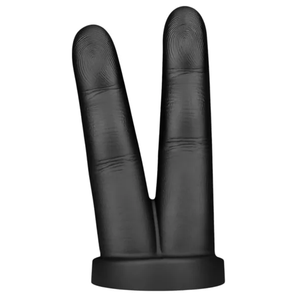 BUTTR Victory - Doppel-Finger Anal-Dildo (schwarz)
