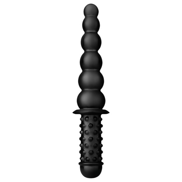BUTTR Akimbo - Doppelkopf-Anal-Dildo (schwarz)