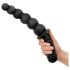 BUTTR Akimbo - Doppelkopf-Anal-Dildo (schwarz)
