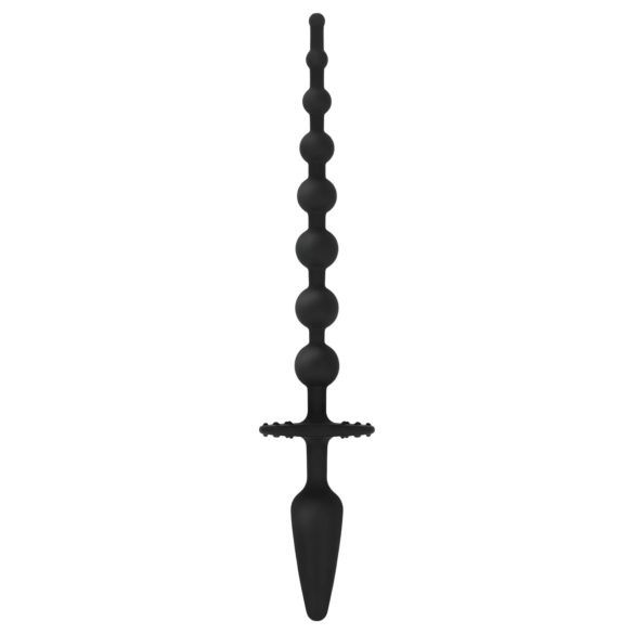 EasyToys - 2in1 Anal Plug (Schwarz)