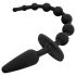 EasyToys - 2in1 Anal Plug (Schwarz)