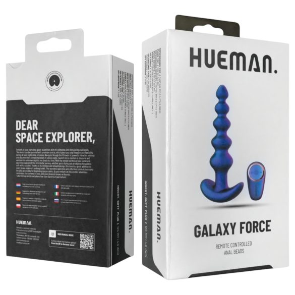 Hueman Galaxy Force - Funk-Analdildo (Lila)