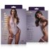 Christine - Offener Bodysuit-Set (Weiß) - L/XL