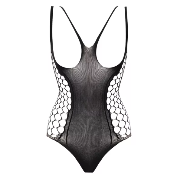 Christine - offener Body (schwarz) - S-L