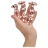 Rosy Gold - Analdildo-Set (roségold)