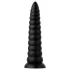 BUTTR Caterpillar - riesiger Analplug (schwarz) - 29 cm