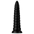 BUTTR Caterpillar - riesiger Analplug (schwarz) - 29 cm