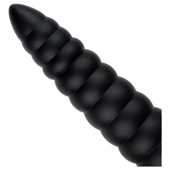 BUTTR Caterpillar - riesiger Analplug (schwarz) - 29 cm