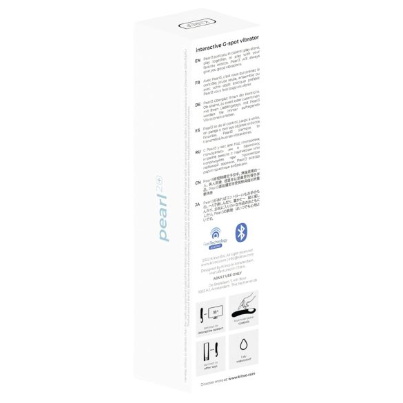 Kiiroo Pearl 2 - interaktiver, wasserfester G-Punkt Vibrator (grün)