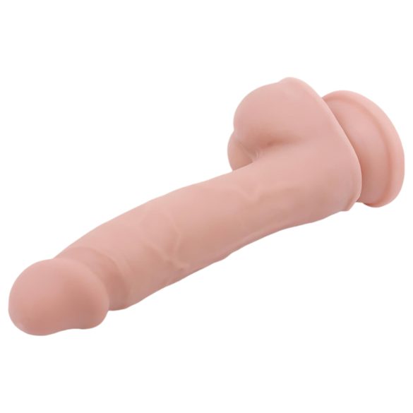 Mr. Dixx 7.6 - Saugnapf-Dildo mit Hoden - natur (19,5 cm)