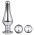 Gleaming Love - Anal-Spitzenplug-Set - Silber (3-teilig)