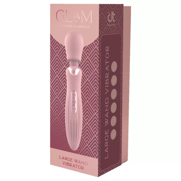 Glam - großer Wand-Vibrator (rosa)