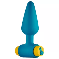 Dreamtoys Love Signal - vibrierender Analplug (blau)