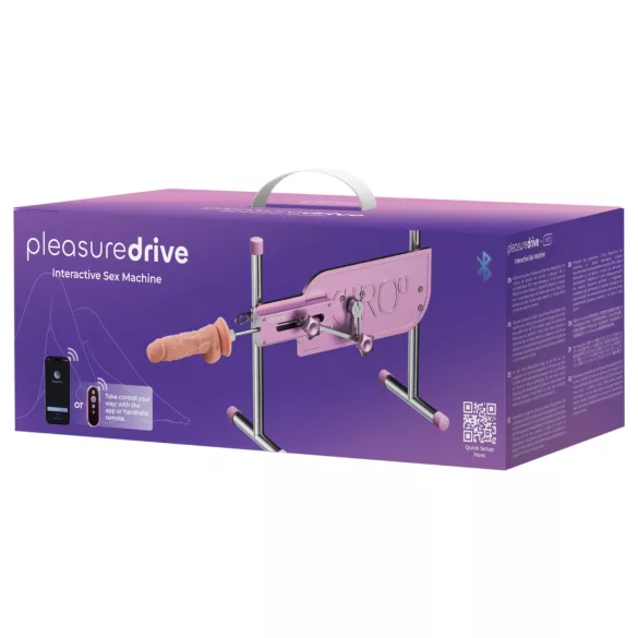 Kiiroo Pleasure Drive - Intelligente Netzwerk-Sexmaschine (Rosa)