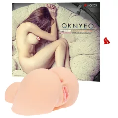 Kokos Oknyeo - lebensechter Torso-Masturbator (natur)