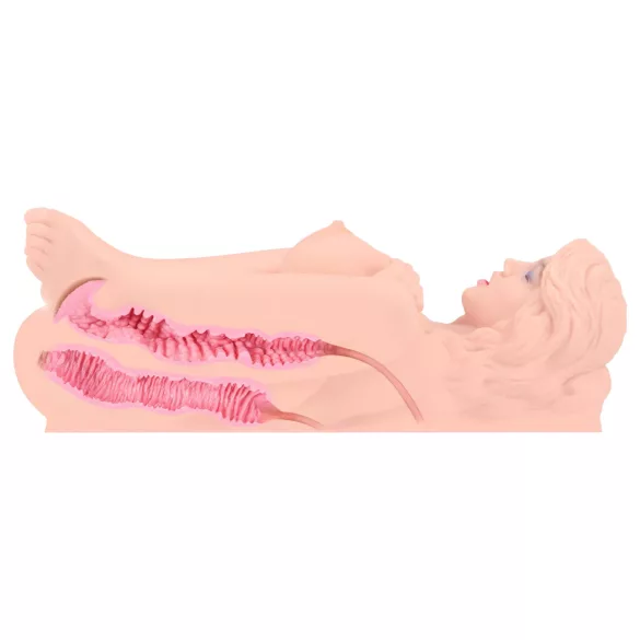 Kokos Victoria - naturgetreuer Masturbator (hautfarben)