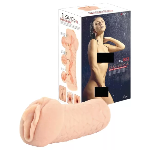 Kokos Elegance 03 - lebensnaher Masturbator (natur)
