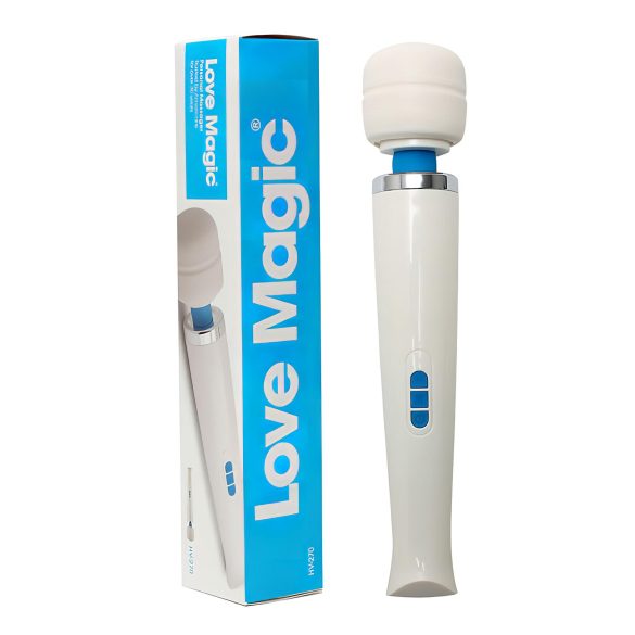 Love Magic Wand - Akku-Massagestab Vibrator (Weiß)