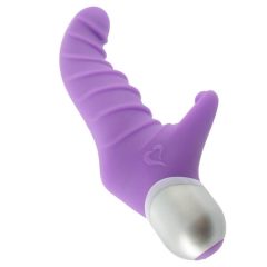   FEELZTOYS Fonzie - Klitorisarm und gerippter G-Punkt Vibrator (lila)