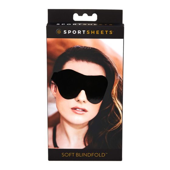 Sportsheets - weiche, elastische Augenmaske (schwarz)
