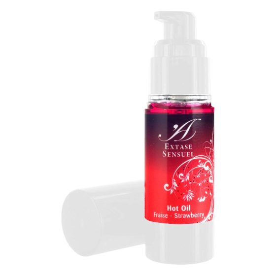 Extase Sensuel - wärmendes Massageöl - Erdbeere (30ml)