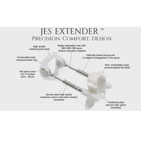 Jes-Extender - Original Standard Penisvergrößerungsgerät (bis 24cm)