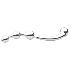 Njoy Fun Wand - Metall Anal- & G-Punkt Dildo (Silber)