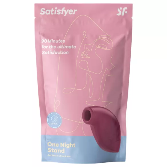 Satisfyer One Night Stand - Luftwellen-Klitoris-Stimulator (rot)