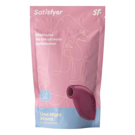 Satisfyer One Night Stand - Luftdruck Klitoris Stimulator (Rot)