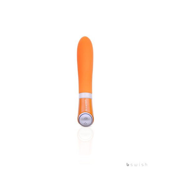 B SWISH Bgood Deluxe - Silikonstab Vibrator (Orange)
