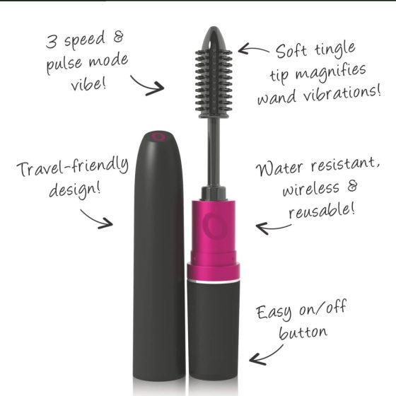 Screaming Mascara - Mascara Vibrator (schwarz-pink)