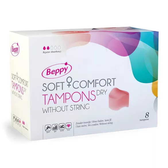 Beppy - Tampon für den Geschlechtsverkehr während der Menstruation (8 Stk.) - trocken