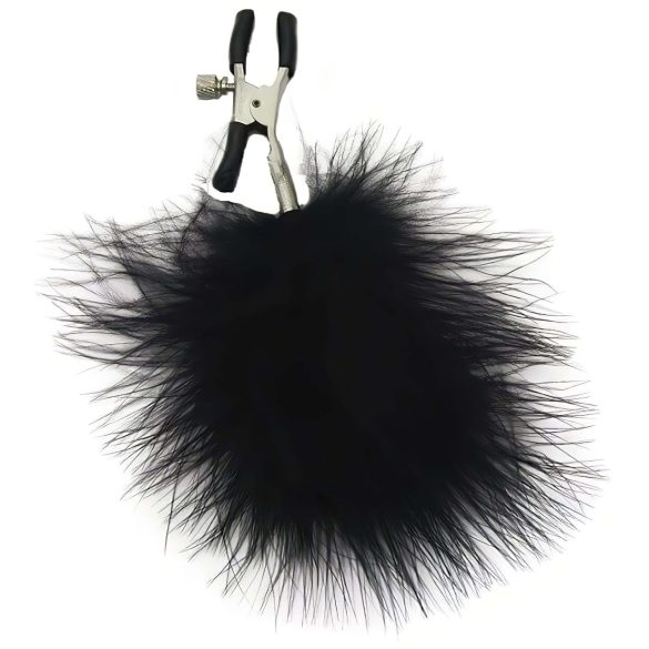 S&M - Federnde Nippelklemmen (schwarz)