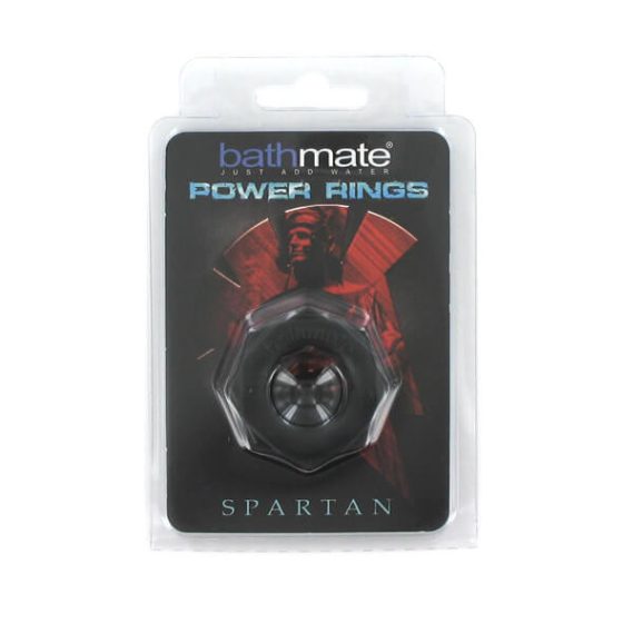 BathMate - Spartan Silikon-Penisring (schwarz)