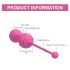 Magic Motion Kegel Master - Intelligentes Liebeskugel-Duo (Lila)