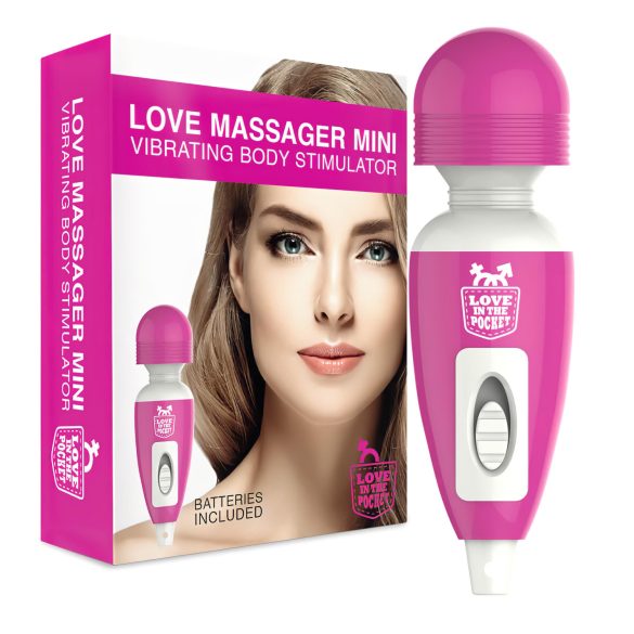 Love Wand - Mini-Massage-Vibrator (Pink)