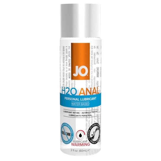 JO H2O Anal Warming - wärmendes wasserbasiertes Anallubrikant (60ml)