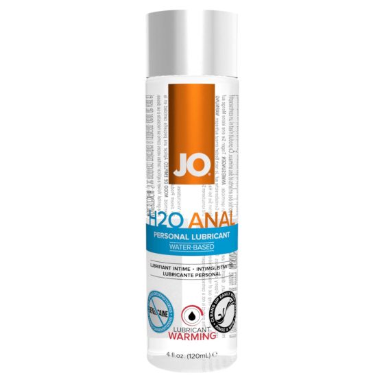JO H2O Anal Warming - wärmende wasserbasierte Analschmiermittel (120ml)
