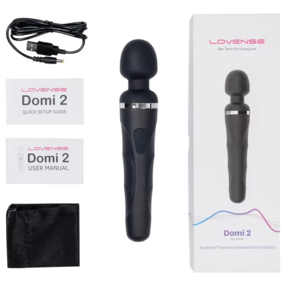 LOVENSE Domi 2 - smarter Massage-Vibrator (schwarz)
